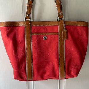 Coach tote purse